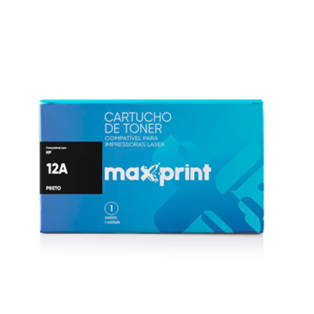 TONER HP COMPATIVEL HP 2612A 12A | 1010 1012 1015 1018 1020 1022 3015 3030 3050 - MAXPRINT