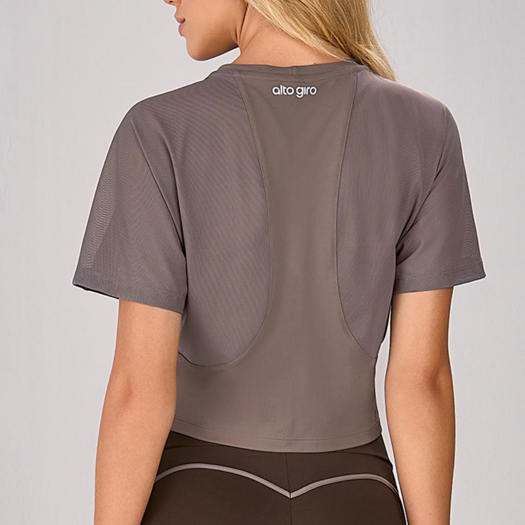 (v) T-shirt cropped