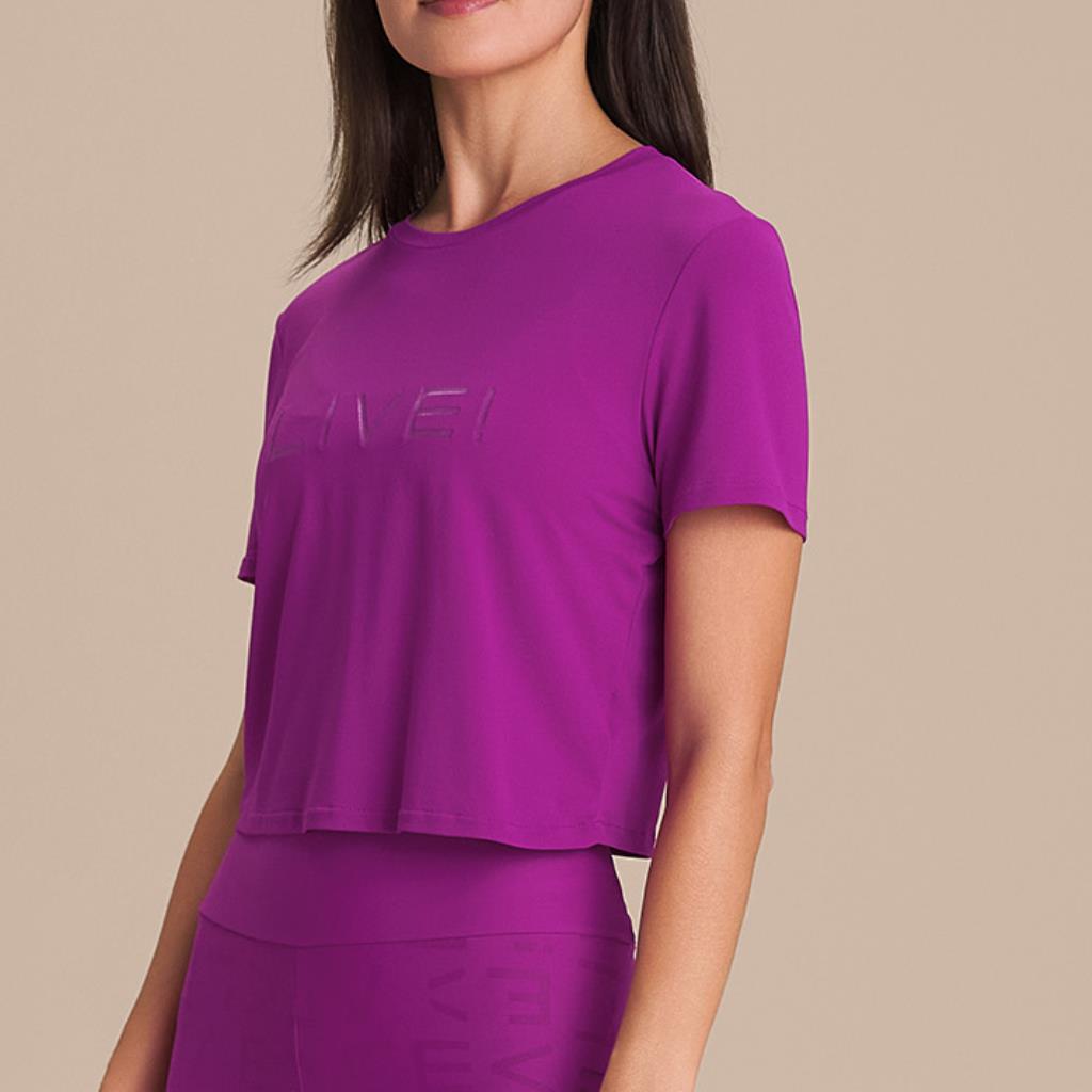 Camiseta Cropped Live! Comfort