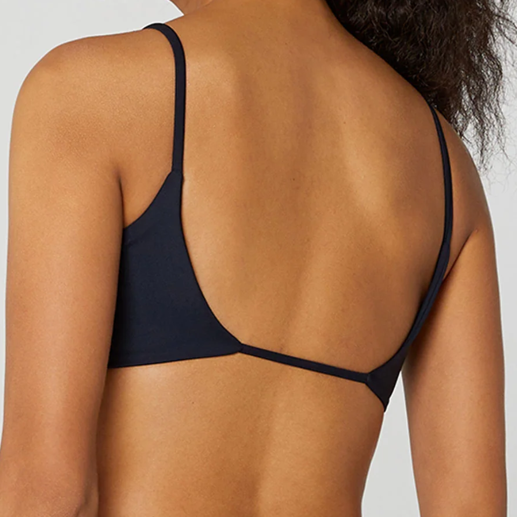 Top Eterno Liso Costas Decotadas