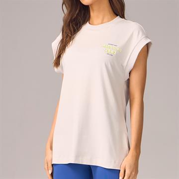 T-Shirt Alongada Estampada