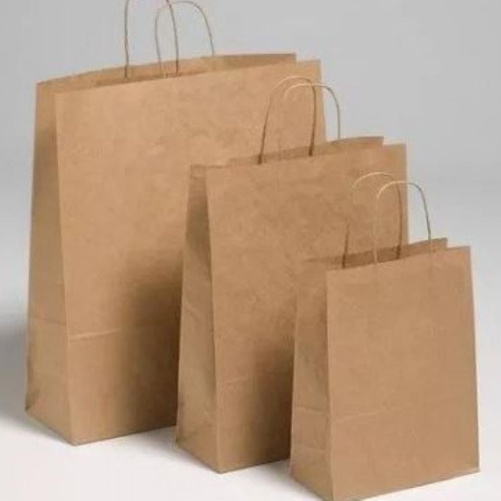 SACOLA DE PAPEL KRAFT (GG3)  53x31x20 UN