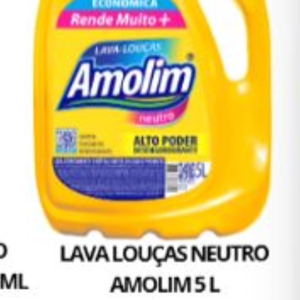 LAVA LOUÇAS NEUTRO 5L AMOLIM