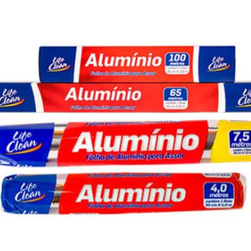 PAP.ALUM.LIFE CLEAN 45X4 M  Unidade