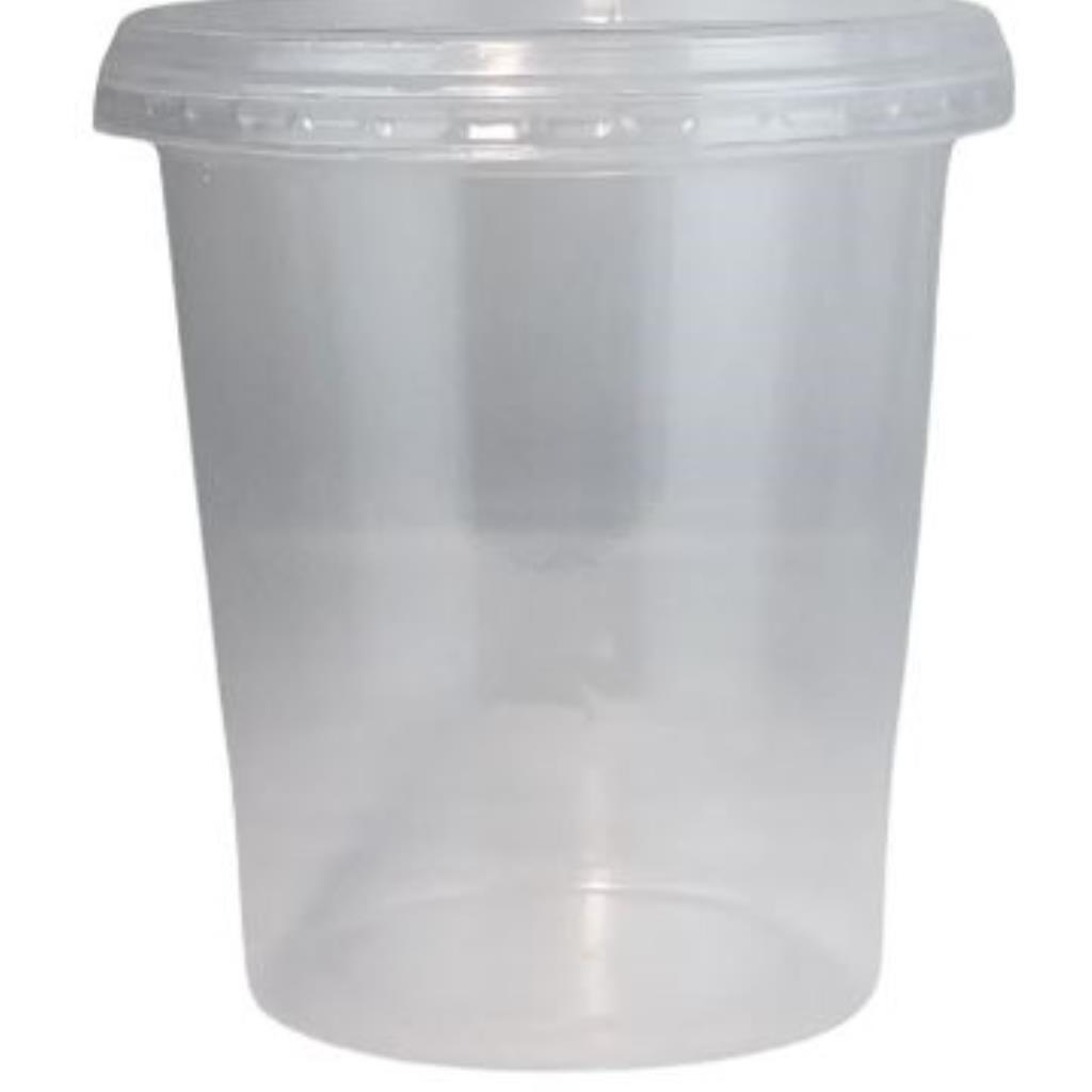 POTE REDONDO 500 ML ALTACOPPO C/TAMPA C/50 UN