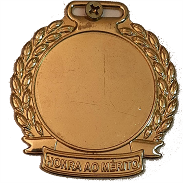 MEDALHA 60MM COM FITA E ADESIVO DOURADA/PRATA/BRONZE