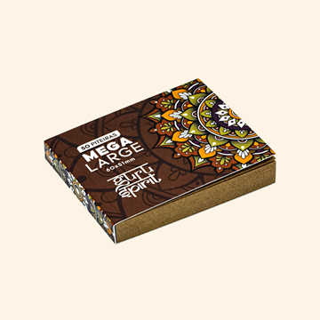 Piteira Guru Spirit Mega Large Brown 50 folhas