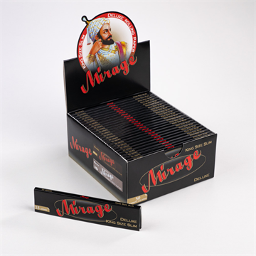 Caixa de Seda Mirage King Size Slim 50 unidades