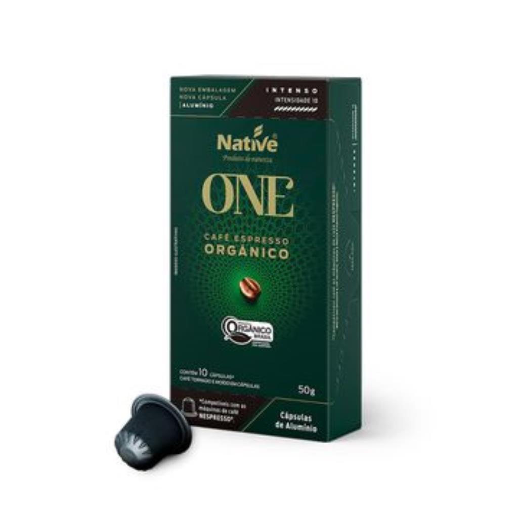 Cafe organico em capsula original 50g Native NEW FLAVOR