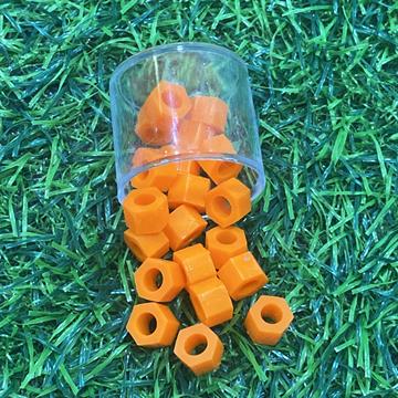 MARCADOR DE INSTRUMENTAIS LARANJA (SILICONE) 20 UNIDADES