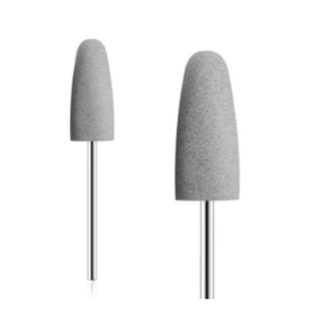 BROCA POLIDORA OGIVA CINZA GROSSA Nº70701 - MINERAL