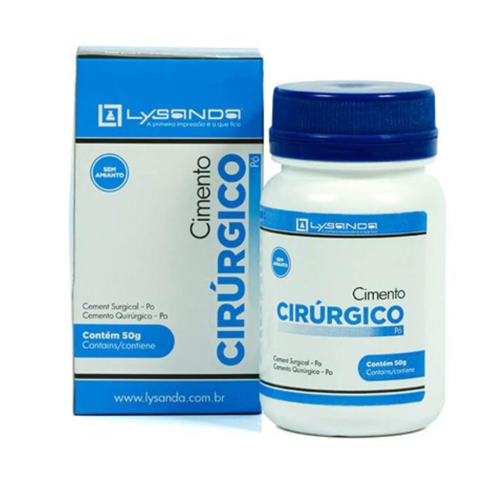 CIMENTO CIRÚRGICO PÓ 50g - LYSANDA