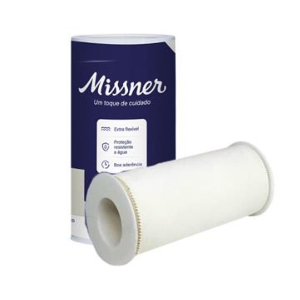 ESPARADRAPO HIPOALERGICO 10CMX4,5M BRANCO - MISSNER