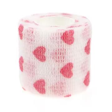 5CM - COBAN CORAÇÕES (HEART) (BANDAGEM ELÁSTICA AUTOADESIVA)