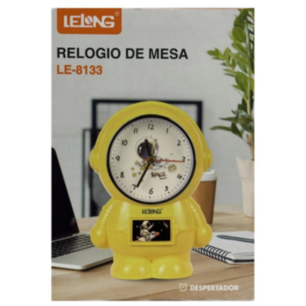 RELOGIO DE MESA LELONG LE-8133