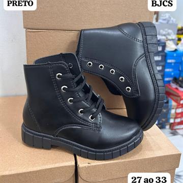 BOTA JUVENIL COURO SINTETICO