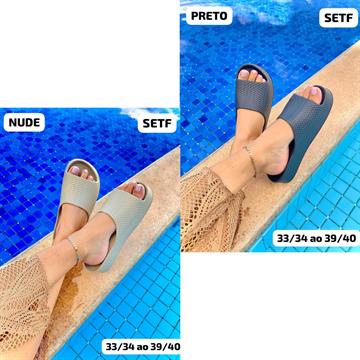 SLIDE EVA TRESSE FLATFORM