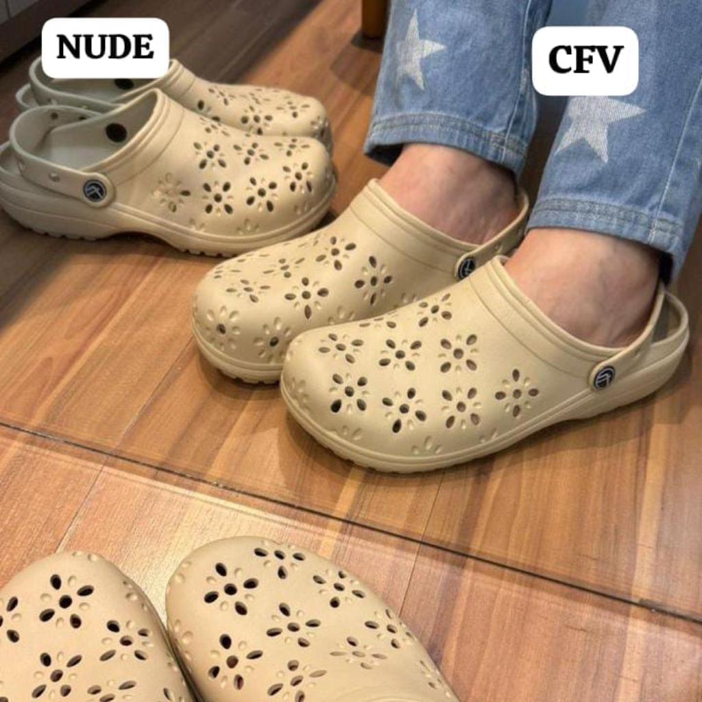 CROCS EVA FLORAL VAZADA