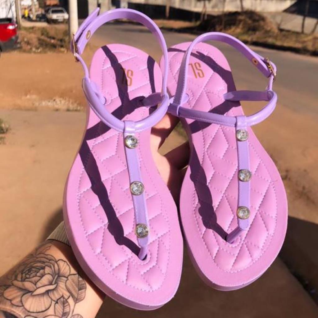 sandalia-feminina / rasteira-santa-lolla - CALÇADOS BRILHANTES