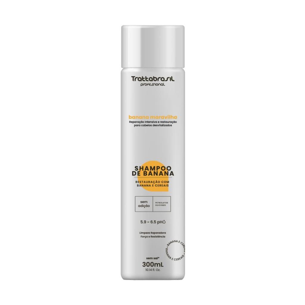SHAMPOO DE BANANA 300 ML TRATTABRASIL