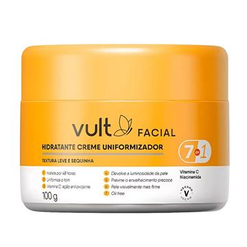 HIDRATANTE CREME UNIFORMIZADOR VULT 100G