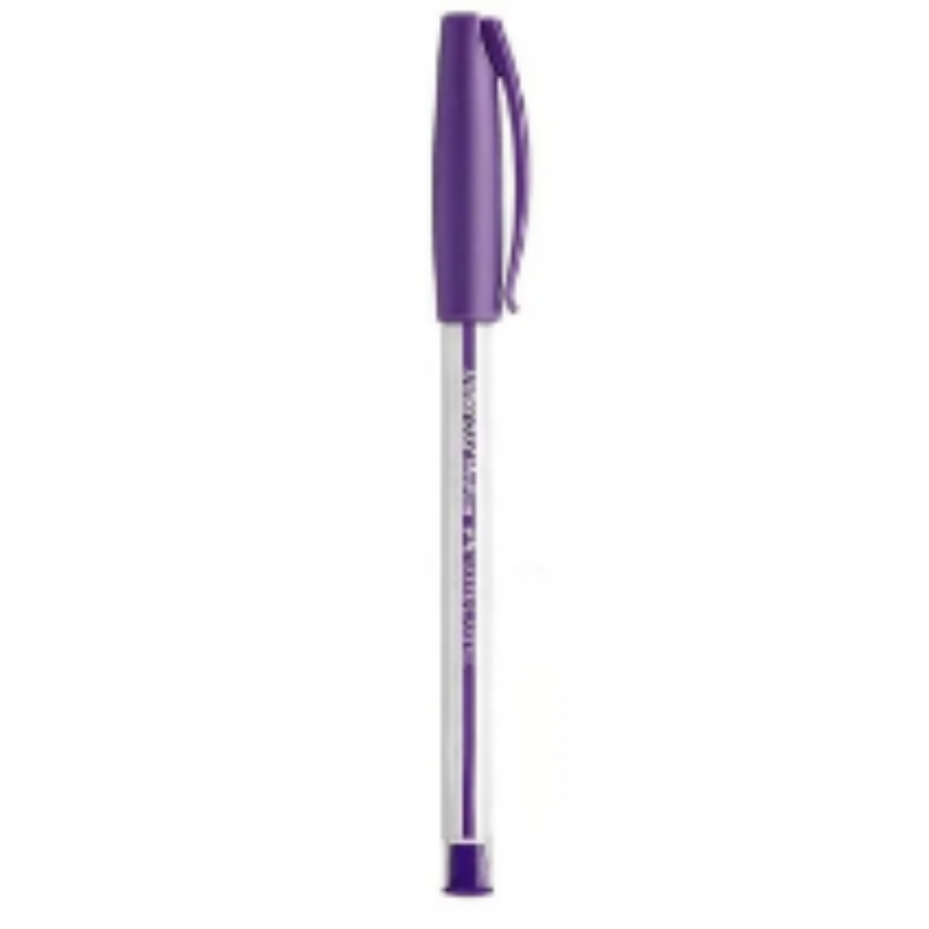 Caneta Esferográfica Trilux Violeta - Faber-Castell 032/RX
