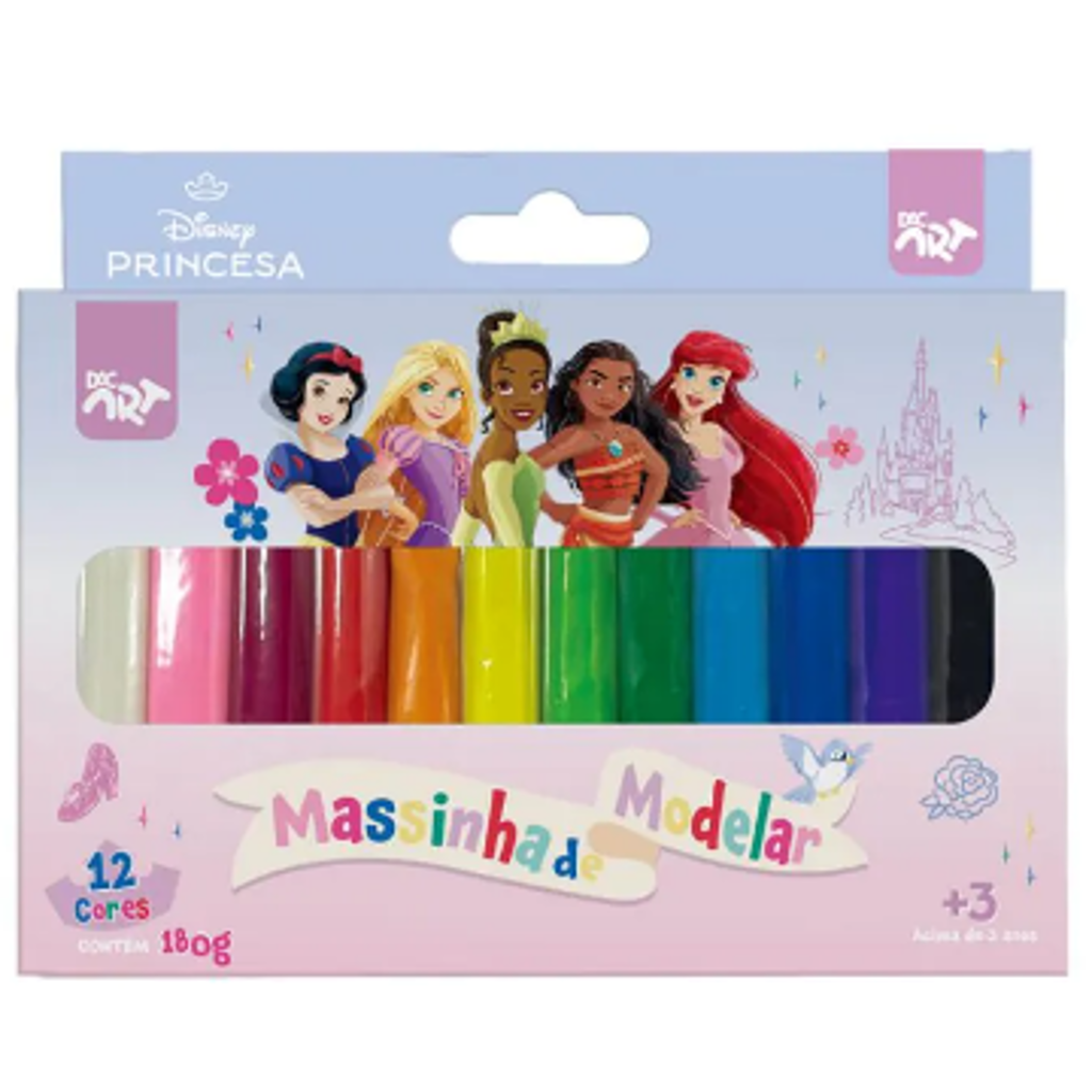 MASSINHA DE MODELAR PRINCESAS 180G DAC