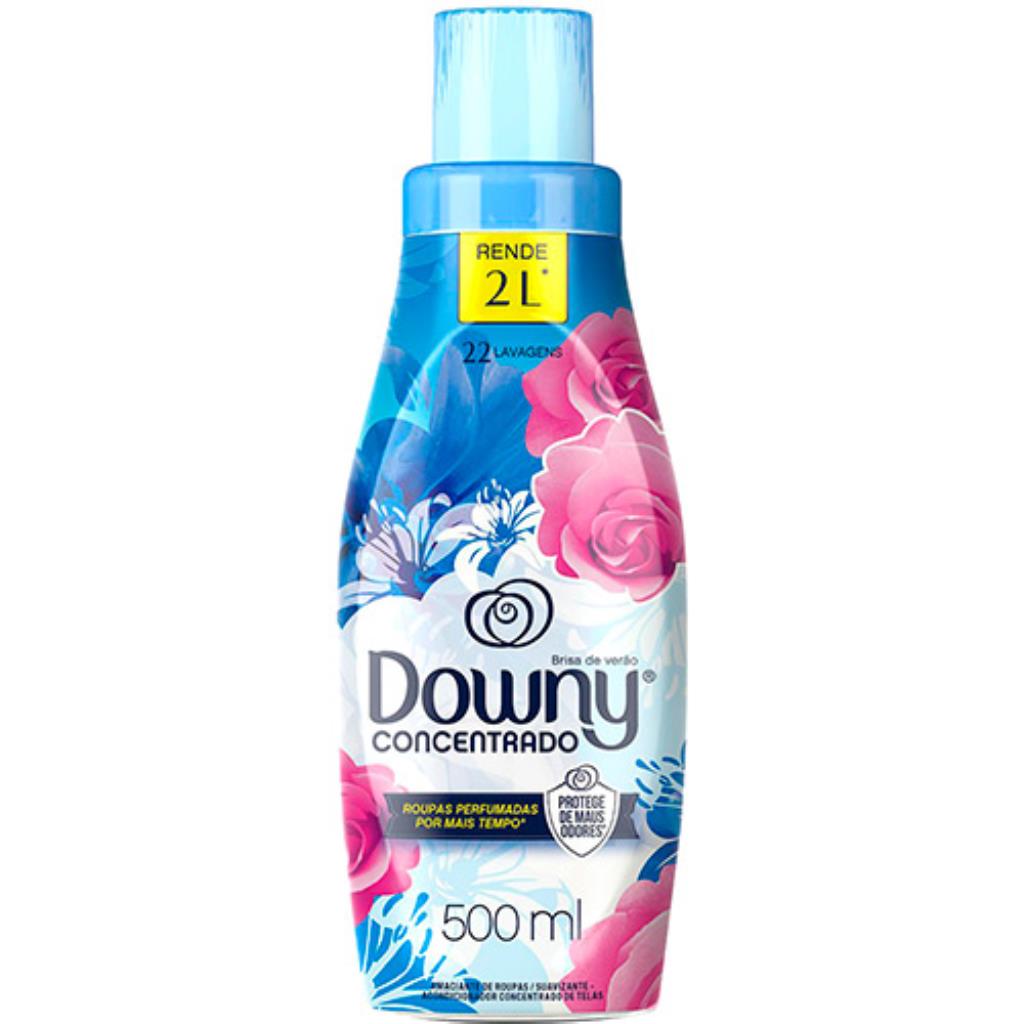 AMACIANTE CONCENTRADO DOWNY 500ML AZUL BRISA DE VERÃO UNIT