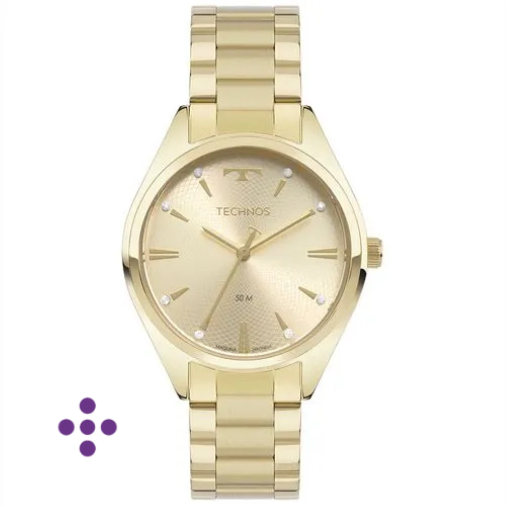 Relógio Technos Feminino Boutique Dourado 2036MQS/1X