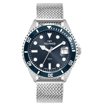 Relógio Technos Masculino Acqua Prata 2415DY/1A