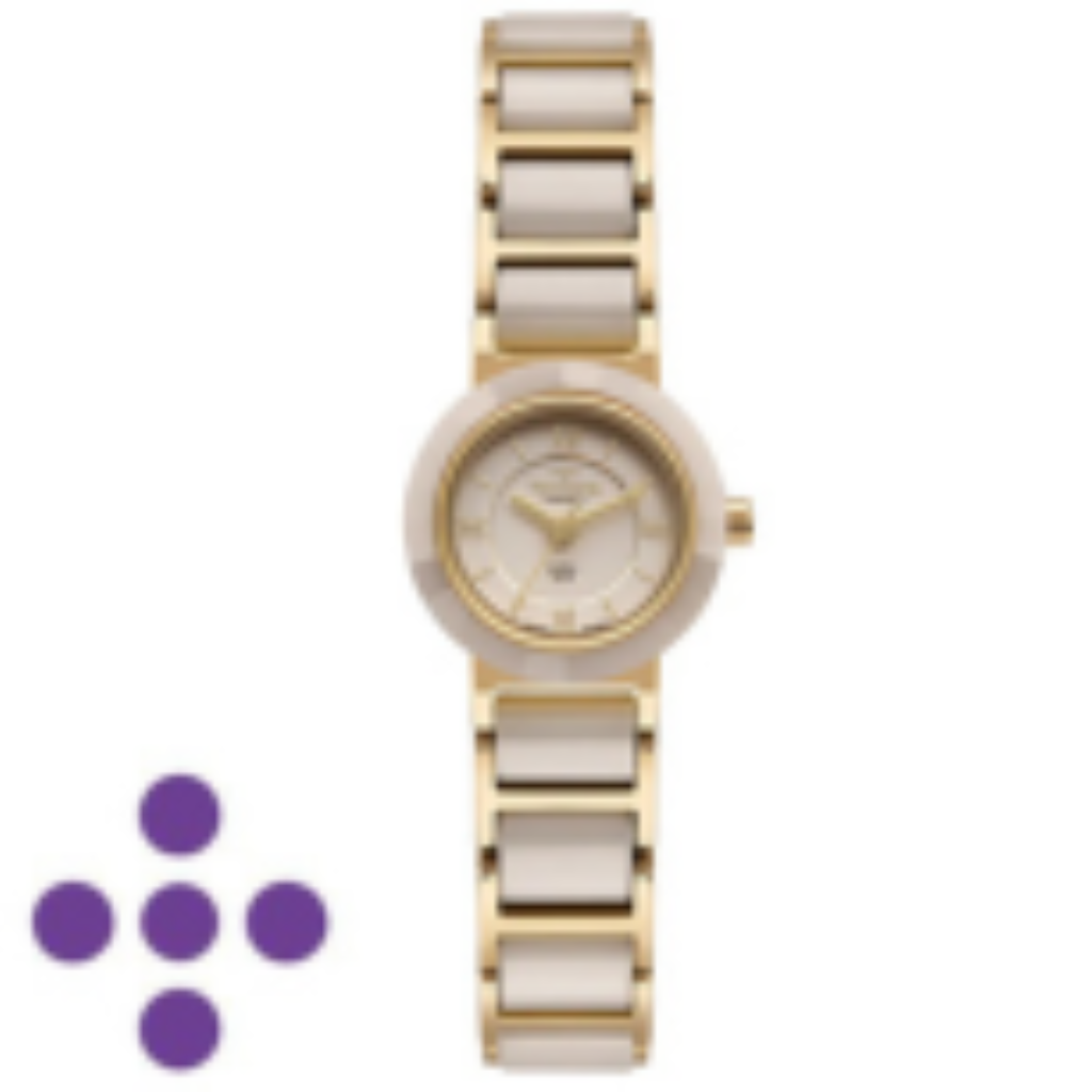 Relógio Technos Feminino Ceramic/saphire Dourado 2035LWF/1X
