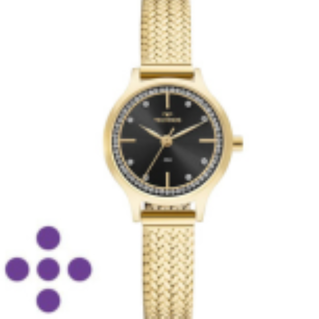 Relógio Technos Feminino Mini Dourado GL32AU/1E