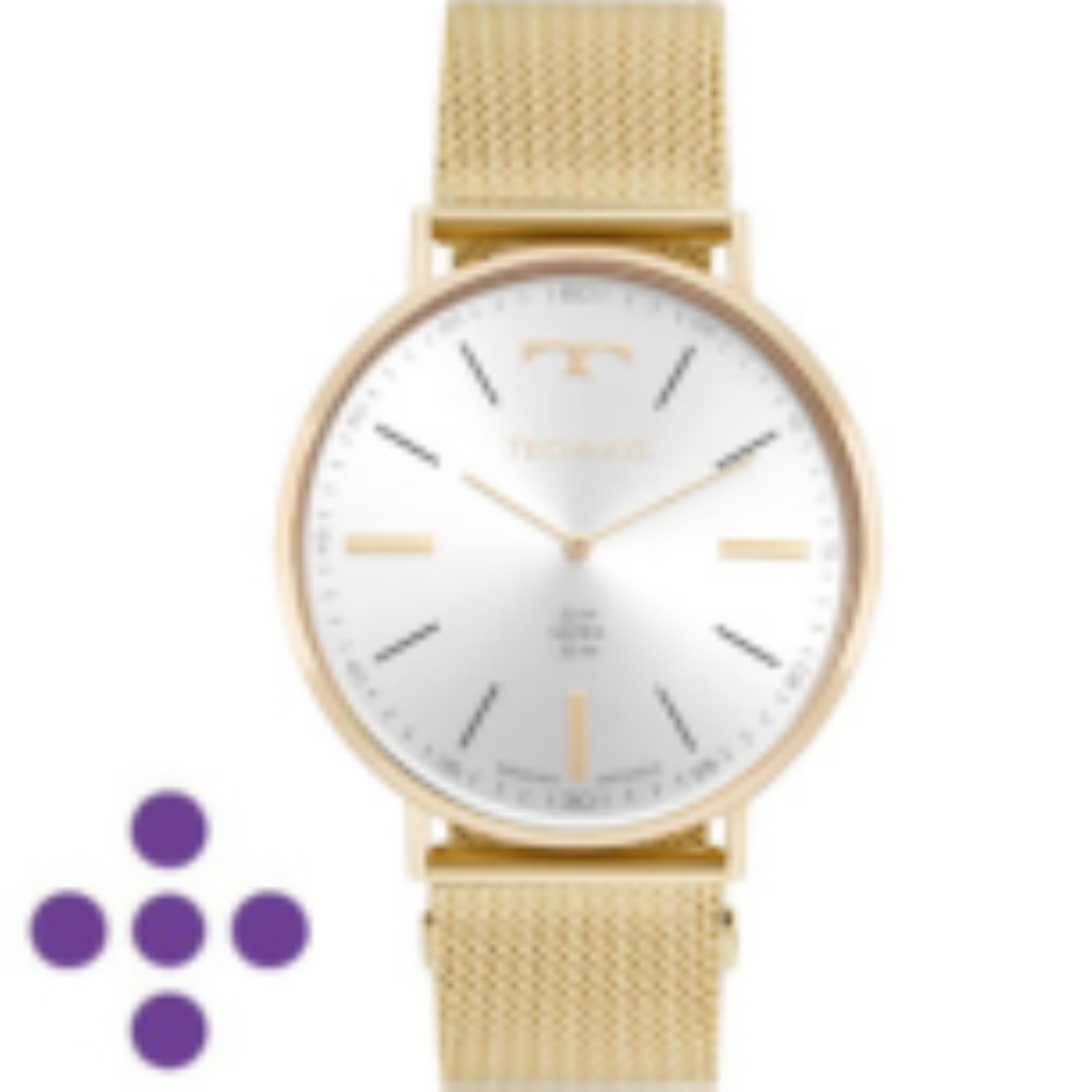 Relógio Technos Masculino Slim Dourado 2025LTZ/1C
