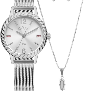 Kit Condor Feminino Mini Prata - CO2035NPN/K4K