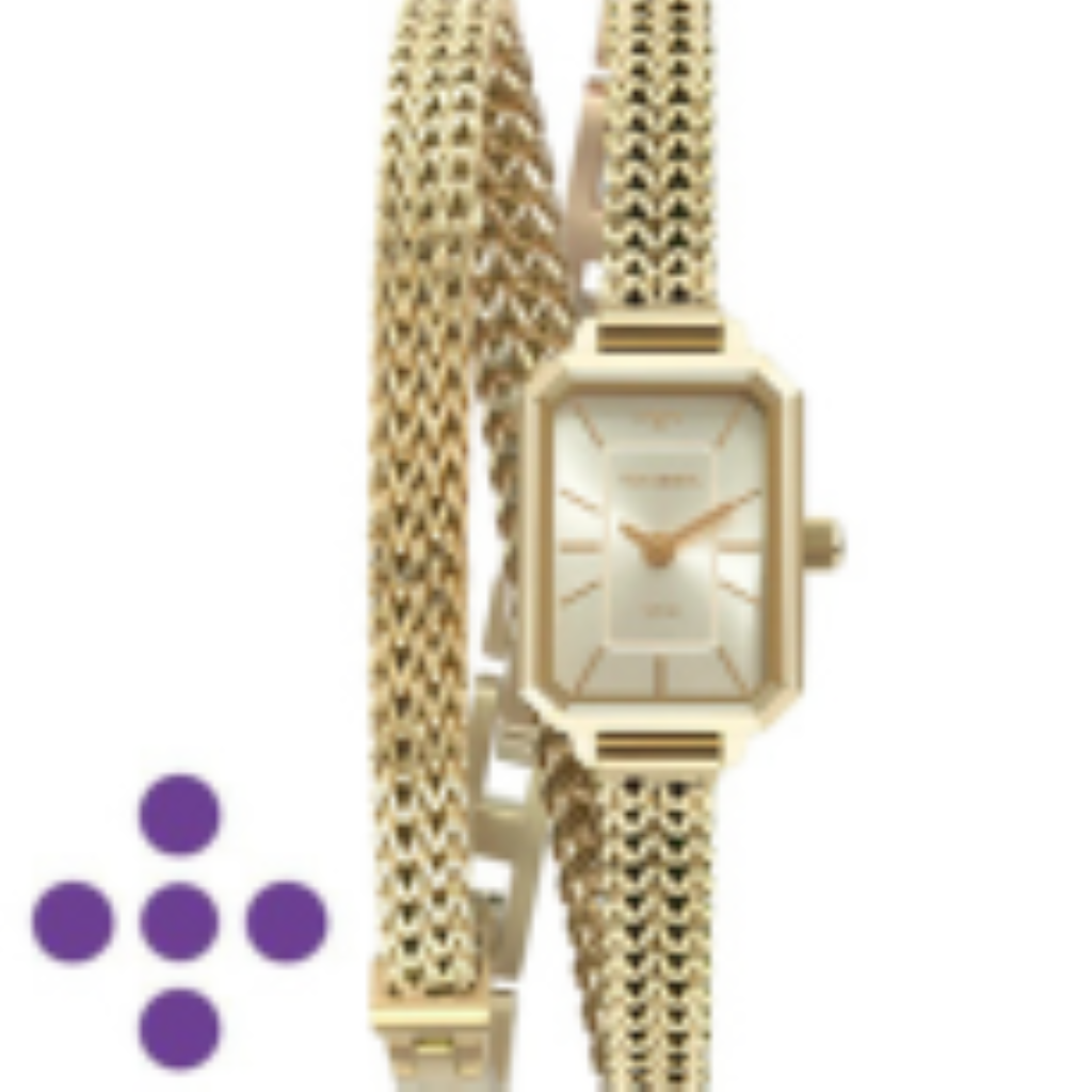 Relógio Technos Feminino Mini Dourado 5Y20IV/1X