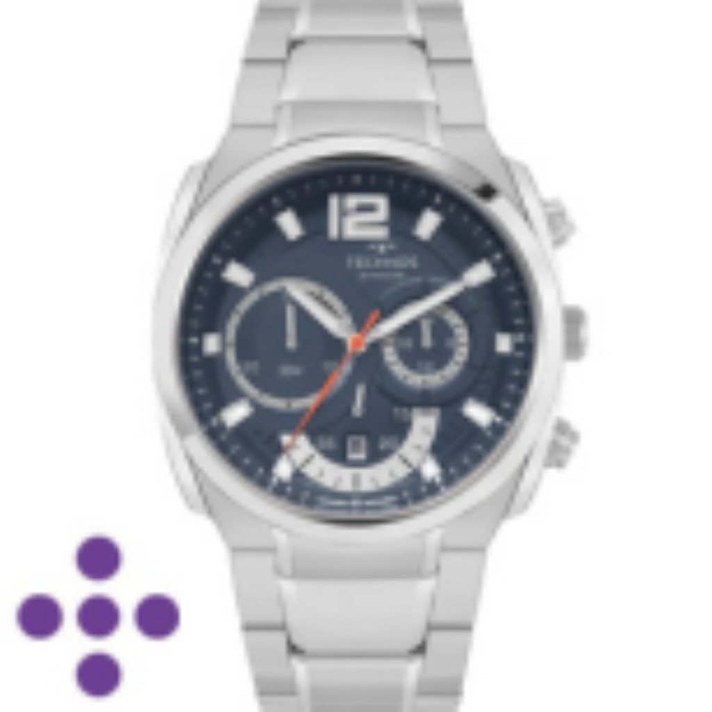 Relógio Technos Masculino Skymaster Prata JS25BCT/1A