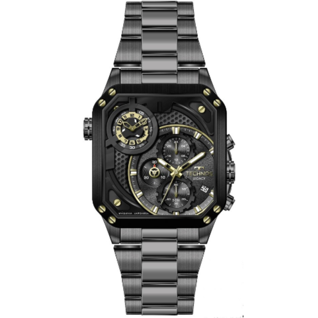 JS152MAQAC/1P - Relógio Technos Masculino Legacy Bicolor