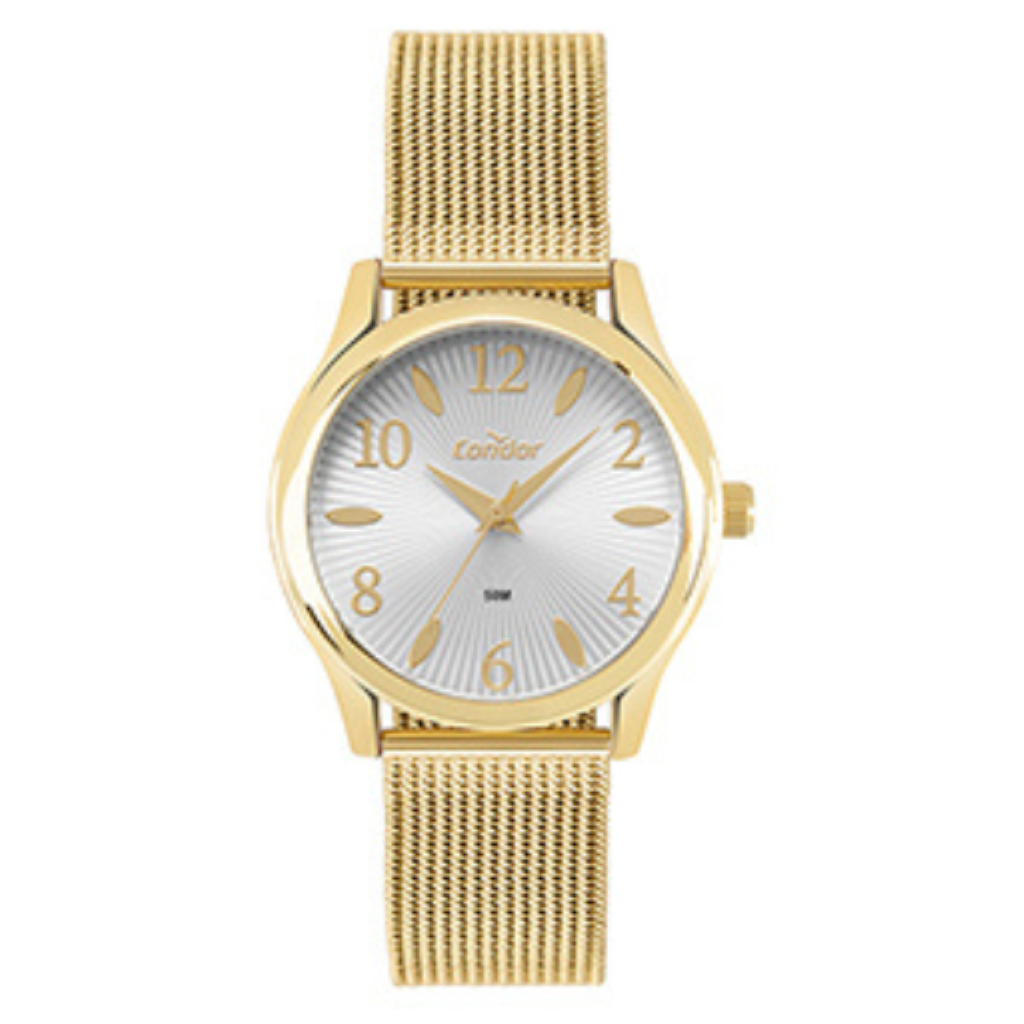 Relógio Condor Feminino Dia A Dia Dourado - CO2035NNL/4K
