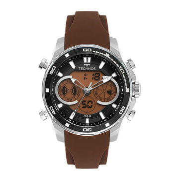 Relógio Technos Masculino Ts Digiana Prata BJ3530AG/2P