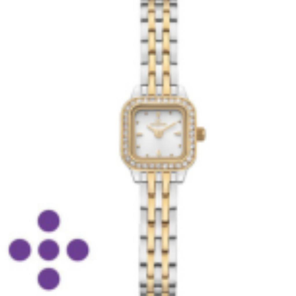 Relógio Technos Feminino Mini Petit Bicolor 1042AA/1K