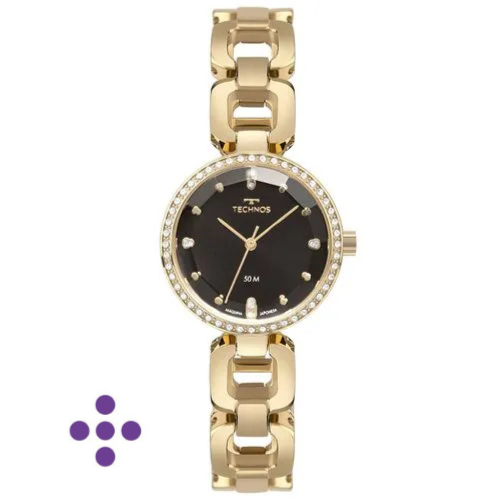 Relógio Technos Feminino Elos Dourado 2036MTH/1P