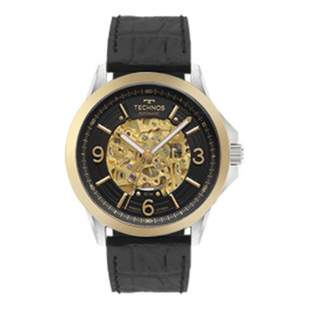 Relógio Technos Masculino Automático Bicolor 8N24AM/0P