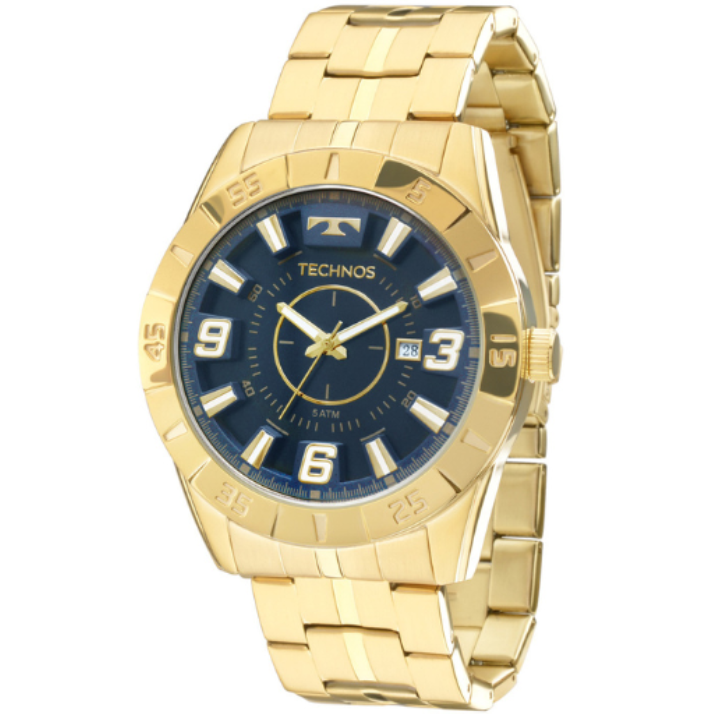 Relógio Technos Masculino Racer Premium Dourado - 2115KYZ/4A