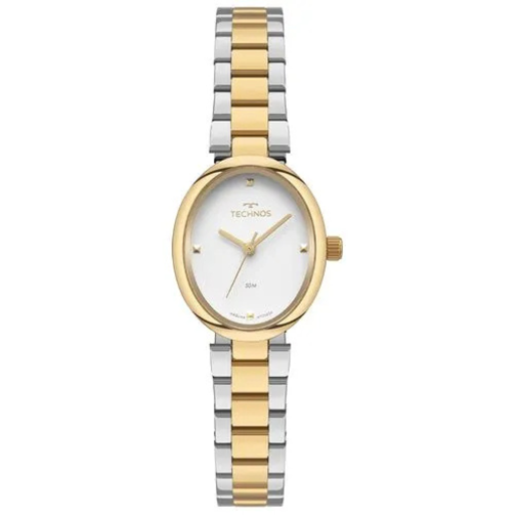 Relógio Technos Feminino Mini Bicolor 2035NEE/1K