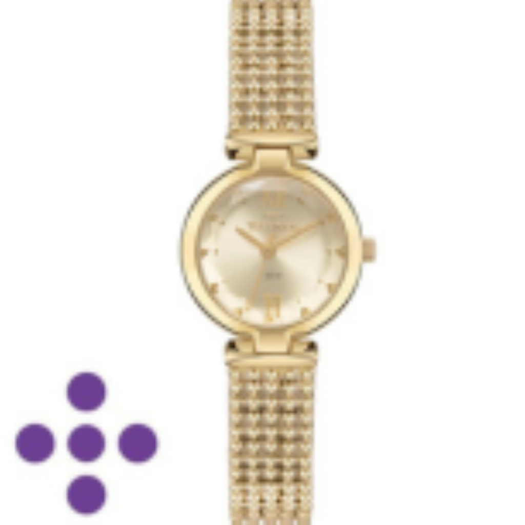 Relógio Technos Feminino Mini Joia Dourado 2035MZF/1D