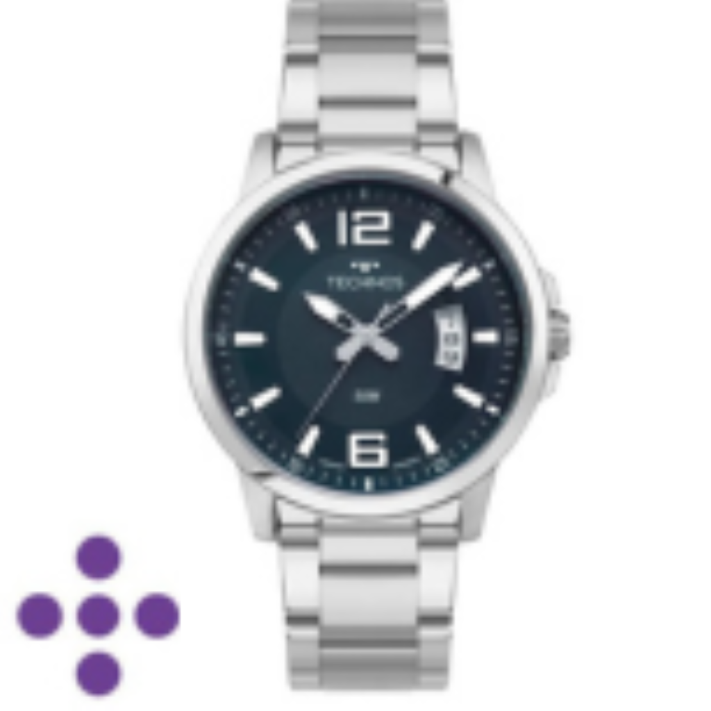 Relógio Technos Masculino Racer Prata 2315LAR/1A