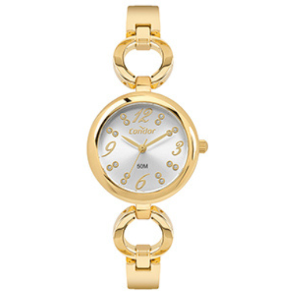 Relógio Condor Feminino Bracelete Dourado - CO2035NKD/5K