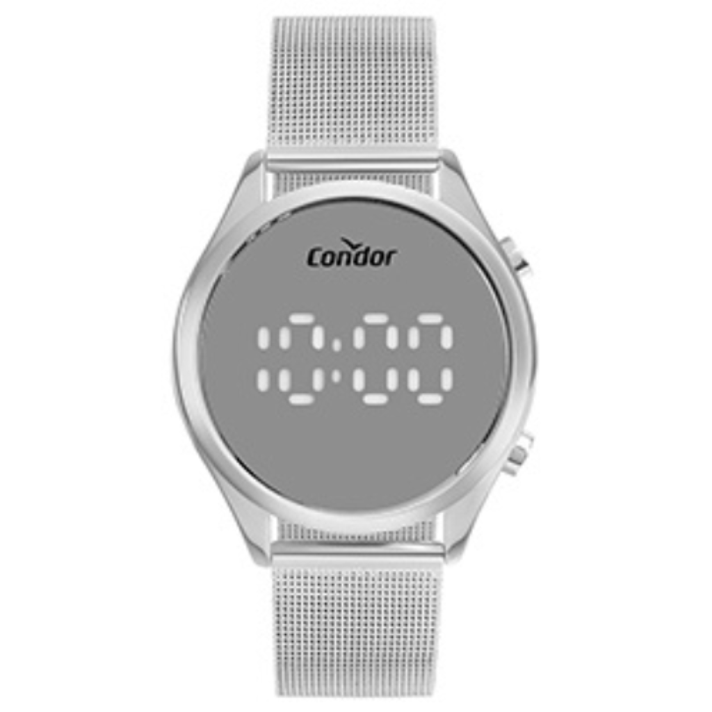 Relógio Condor Feminino Digital Prata - COMD26AAB/4K