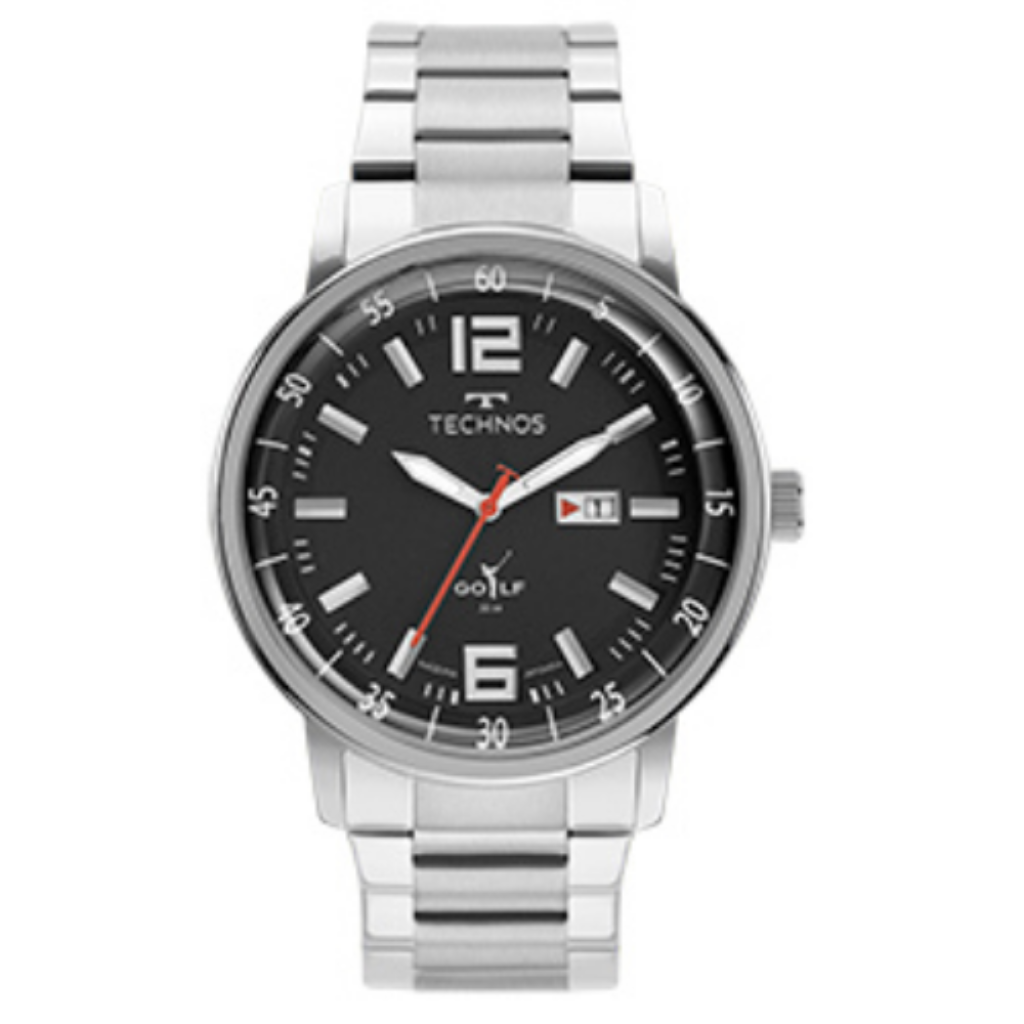 Relógio Technos Masculino Golf Prata 2115MWB/1H
