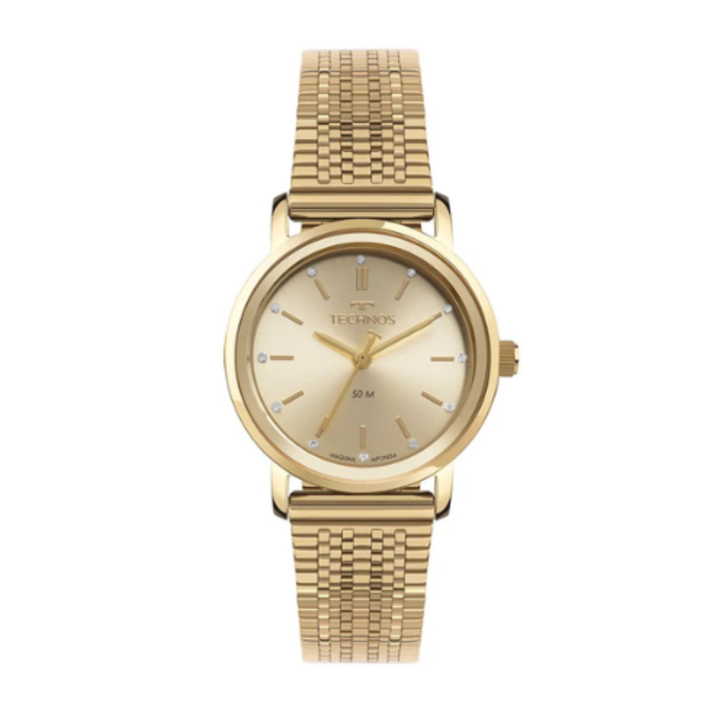 Relógio Technos Feminino Style Dourado 2035MZU/1X